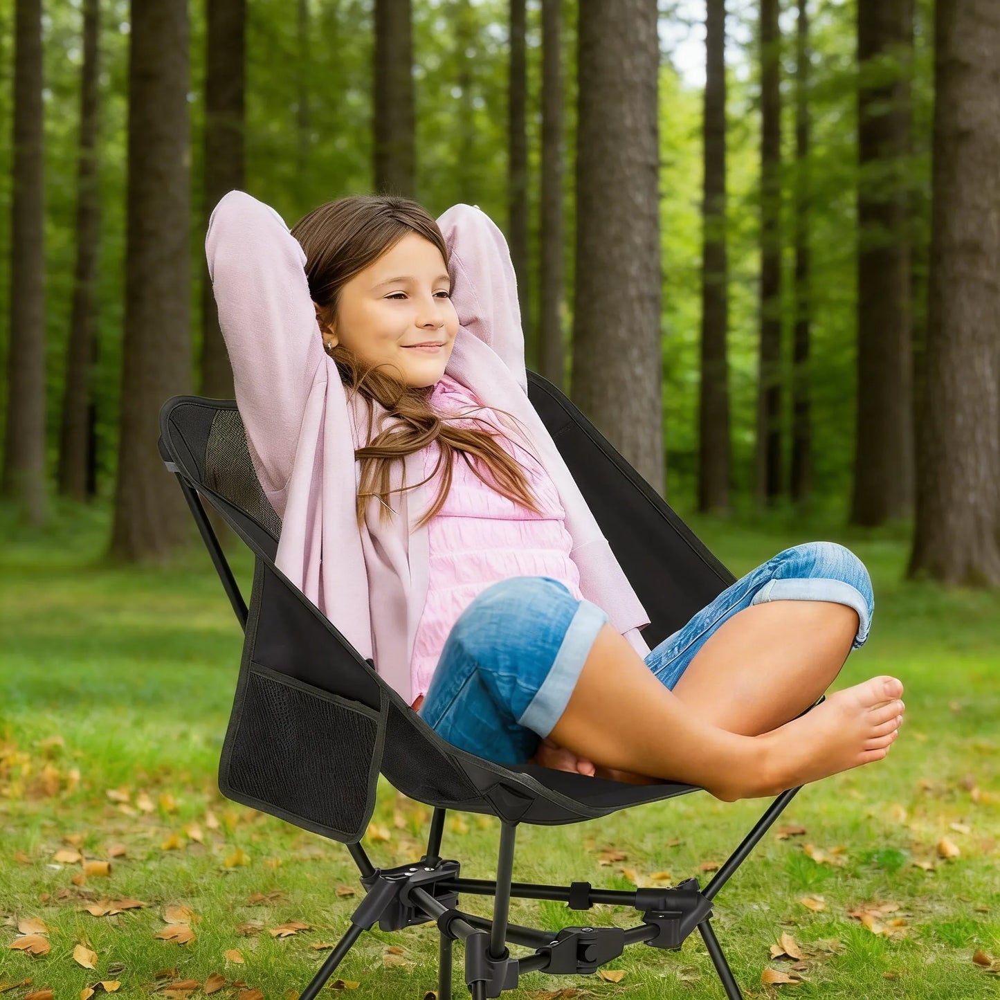 Ultralight Folding Backpack Chair, 4th Gen Compact Design