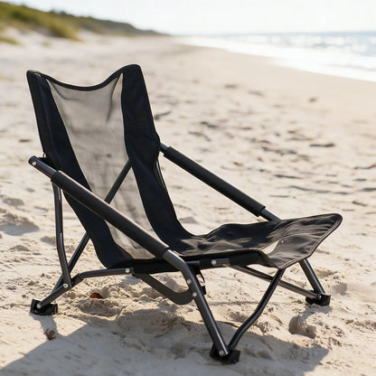 Portable Folding Chair, Your All-in-One Outdoor Seat, Easy to Pack & Go