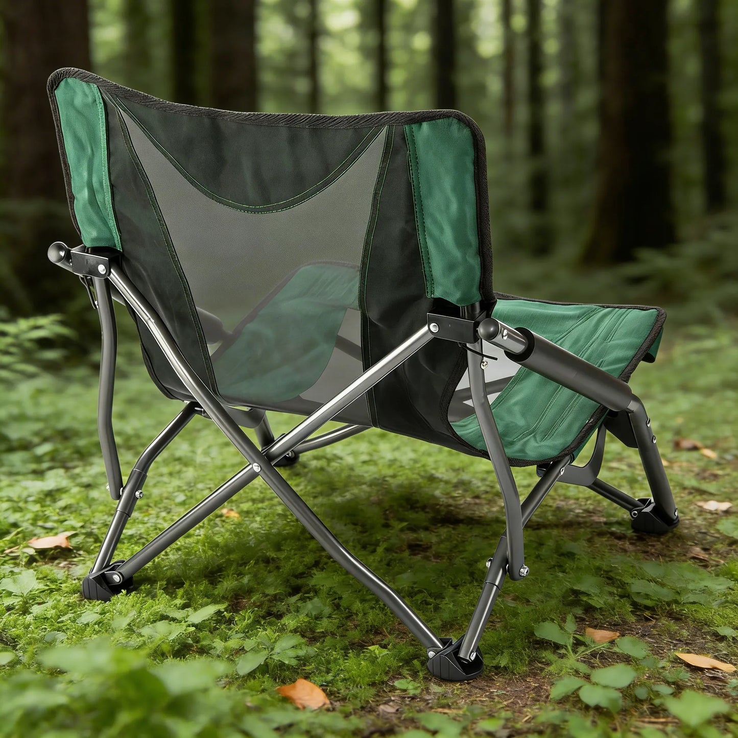 Portable Folding Chair, Your All-in-One Outdoor Seat, Easy to Pack & Go